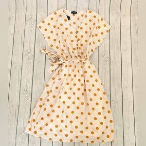 Roolee white polka dot midi dress-NWT-medium